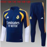 Chándal Real Madrid 2026/27 ( Blue Half Zip) - NIÑOS
